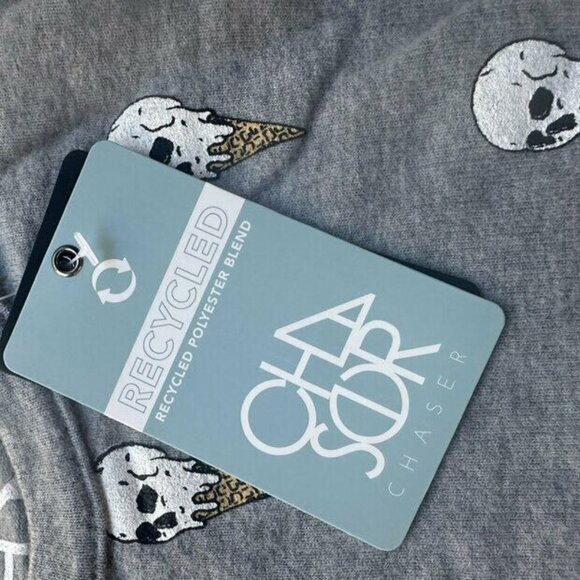 Chaser Skull Ice Cream Sweatshirt 6 NWT - Picture 4 of 7